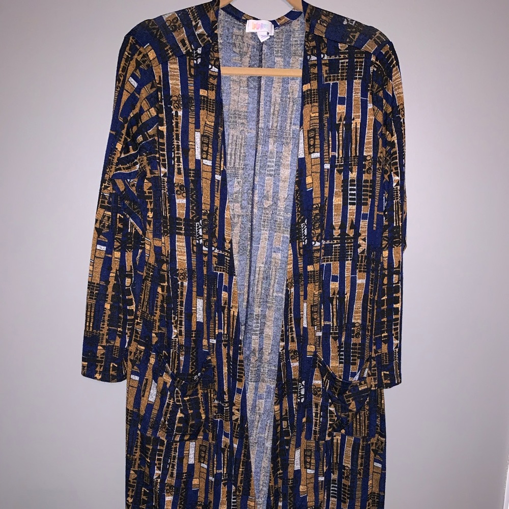 Blue, Black and Tan large Sarah